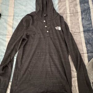 The North Face Men's Charcoal Hoodie Sweater